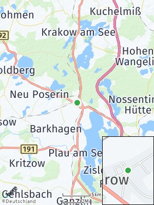 Here Map of Karow bei Lübz