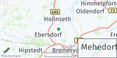 Google Map of Mehedorf