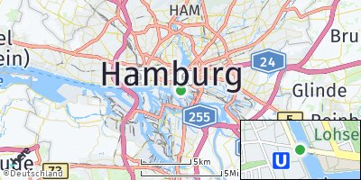 Google Map of HafenCity