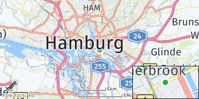 Google Map of Hammerbrook