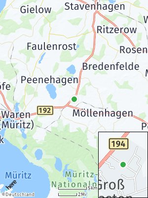 Here Map of Groß Plasten
