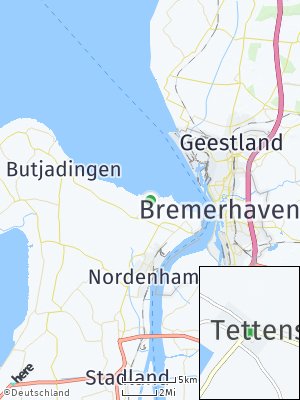 Here Map of Tettens