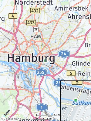 Here Map of Hamm-Süd