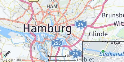 Google Map of Hamm-Süd