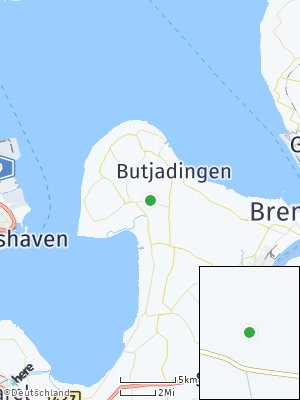 Here Map of Butjadingen