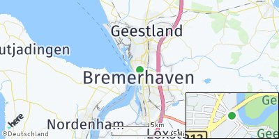 Google Map of Bremerhaven