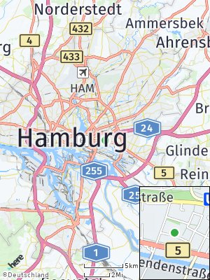 Here Map of Hamm-Mitte
