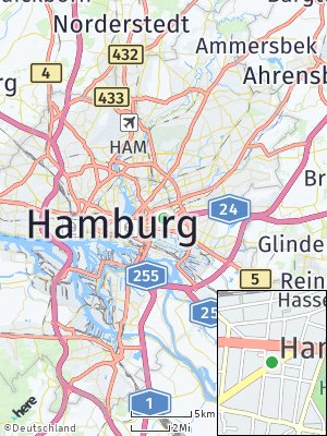Here Map of Hamm-Nord