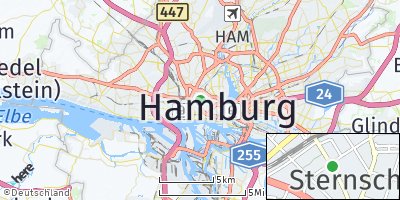 Google Map of Sternschanze