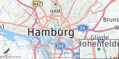 Google Map of Hohenfelde