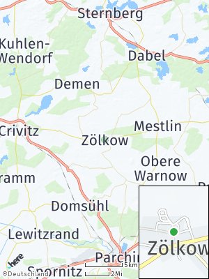 Here Map of Zölkow