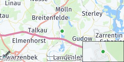 Google Map of Gemeinde Grambek