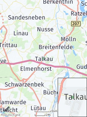 Here Map of Talkau