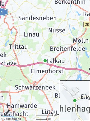 Here Map of Fuhlenhagen