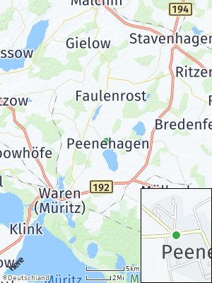 Here Map of Groß Gievitz