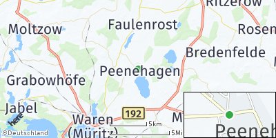 Google Map of Groß Gievitz