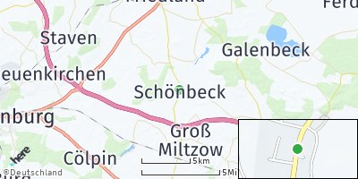 Google Map of Schönbeck