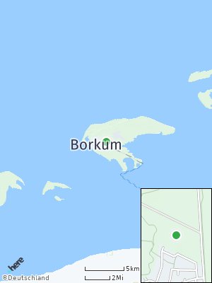Here Map of Borkum
