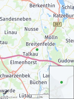 Here Map of Niendorf / Stecknitz