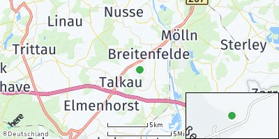 Google Map of Niendorf / Stecknitz