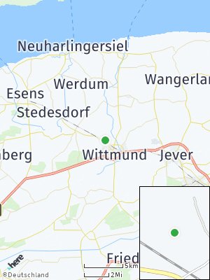 Here Map of Wittmund
