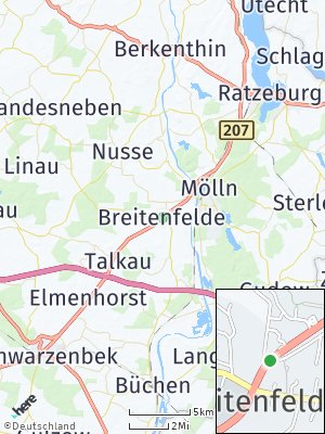 Here Map of Breitenfelde
