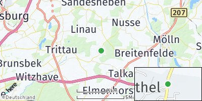 Google Map of Köthel
