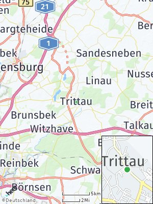 Here Map of Trittau
