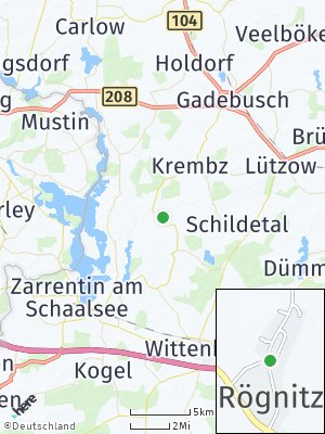 Here Map of Rögnitz