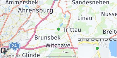 Google Map of Großensee