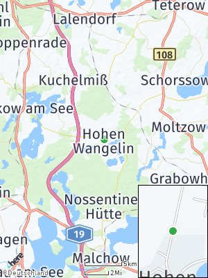 Here Map of Hohen Wangelin