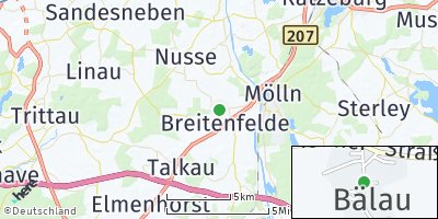 Google Map of Bälau