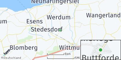 Google Map of Buttforde