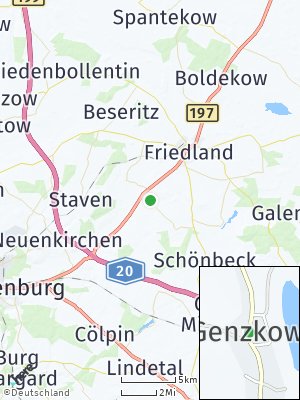 Here Map of Genzkow