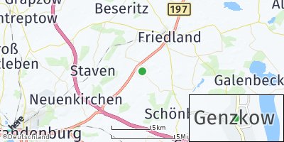 Google Map of Genzkow
