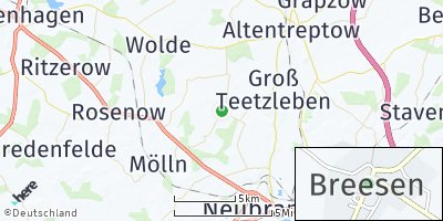Google Map of Breesen