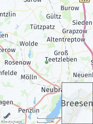 Here Map of Breesen