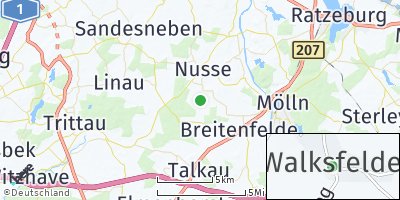 Google Map of Walksfelde
