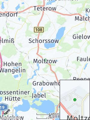 Here Map of Moltzow