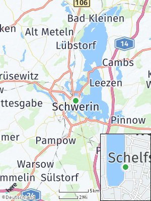 Here Map of Schwerin