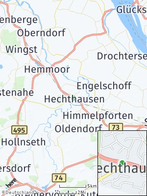Here Map of Hechthausen