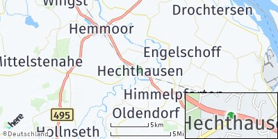 Google Map of Hechthausen