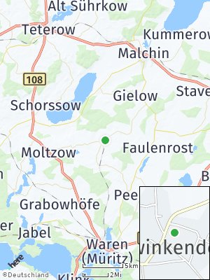 Here Map of Schwinkendorf