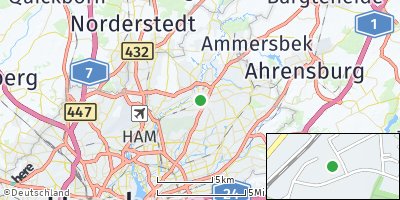 Google Map of Wellingsbüttel