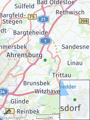 Here Map of Hoisdorf