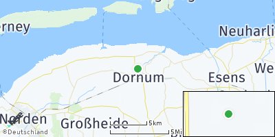 Google Map of Dornum