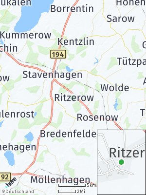 Here Map of Ritzerow