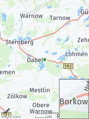 Here Map of Borkow
