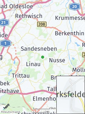 Here Map of Sirksfelde