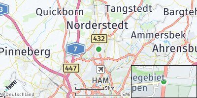 Google Map of Langenhorn